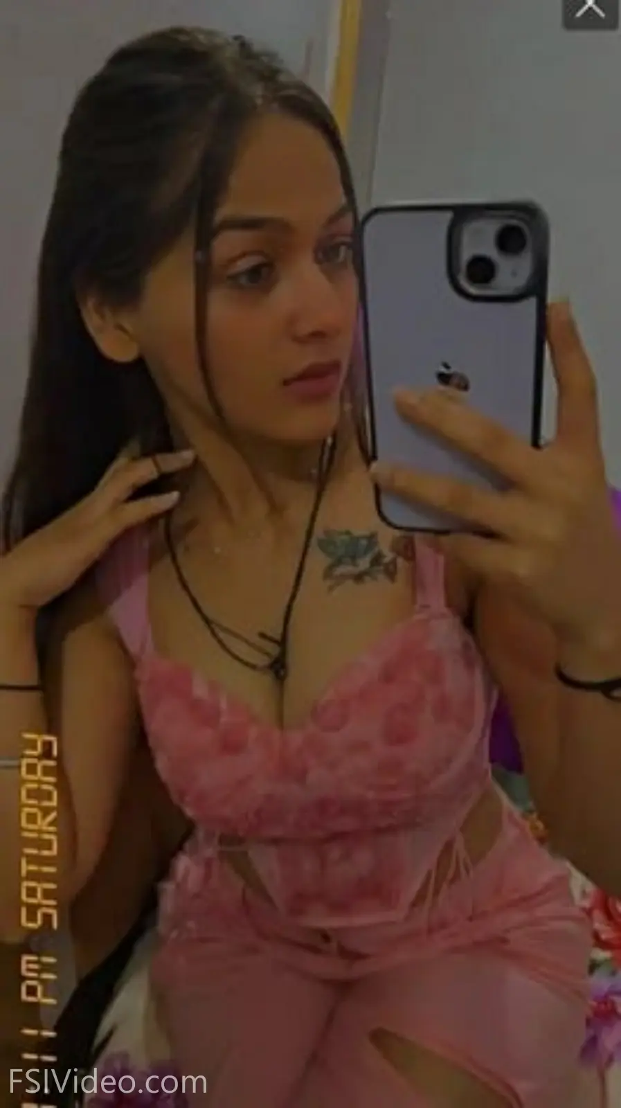 Instagram Influencer Isha Goes Topless In Selfies