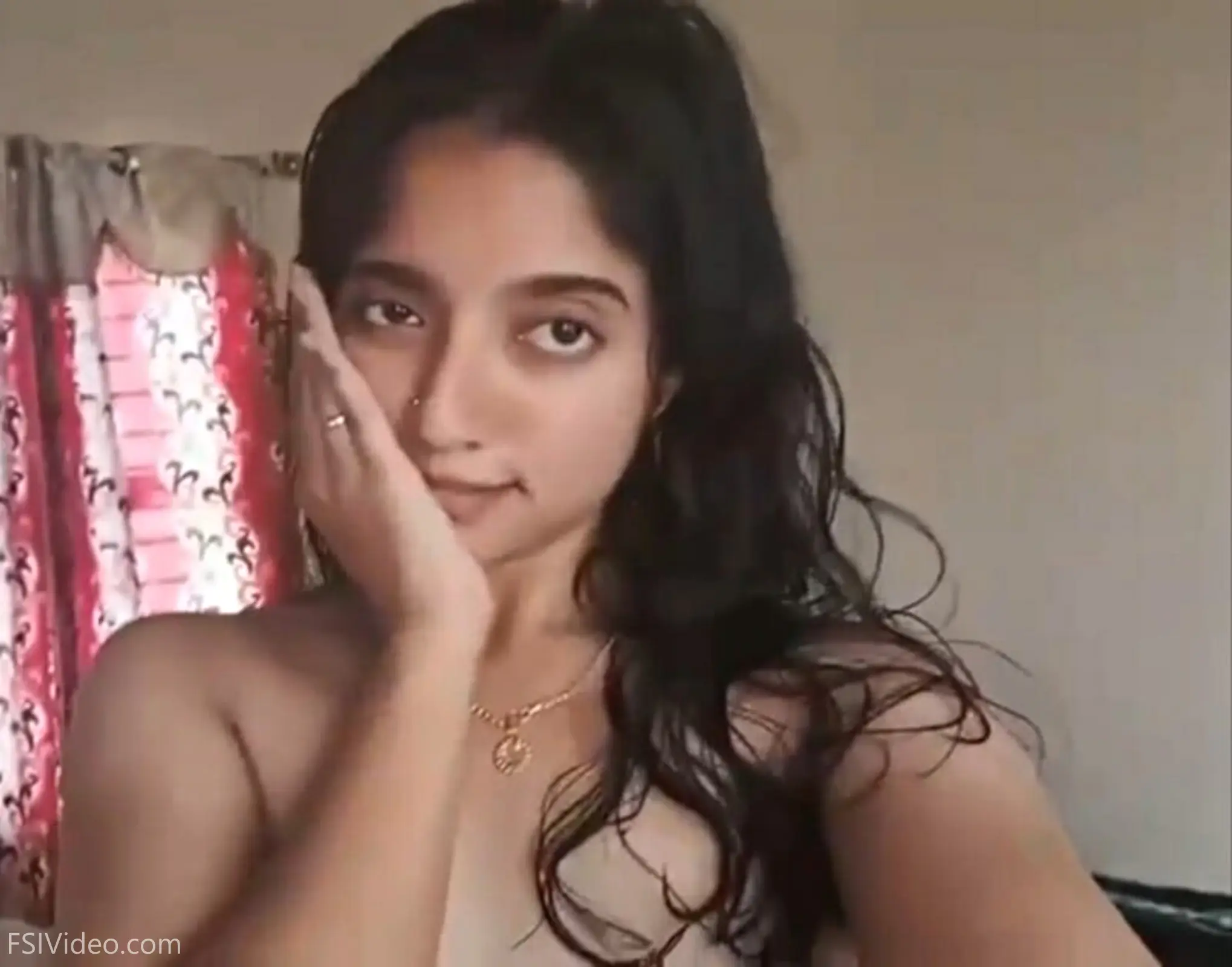 Small Boobs Indian Girlfriend Topless Play With Boobs