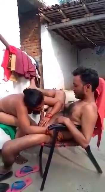 Fucking On A Chair By Mature Aunty With Tenant - Thumbnail 1