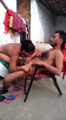 Fucking On A Chair By Mature Aunty With Tenant - Thumbnail 2