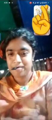 Village Girl Video Call Boobs Showing Recorded By Lover - Thumbnail 2